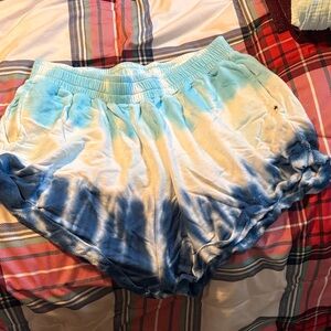 Blue Ombre Women's Shorts